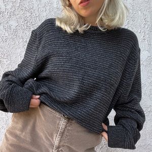 vintage blue striped sweater!